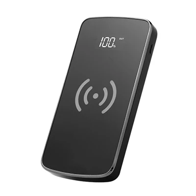 Qi Беспроводное зарядное устройство power Bank 30000 мАч USB портативное зарядное устройство для быстрой зарядки для iPhone 8 X XS Max XR samsung S9 S8 - Цвет: Черный