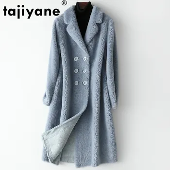 

Real Fur Coat Korean Vintage Wool Jacket Streetwear Autumn Winter Coat Women Clothes 2019 Sheep Shearling Women Tops ZT3367