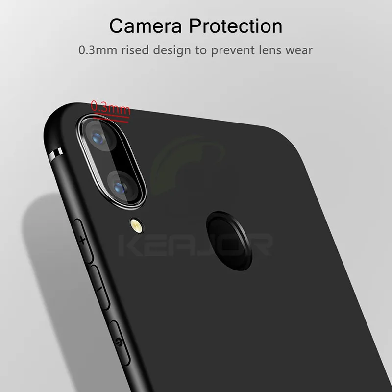 Чехол Keajor для Samsung Galaxy A50s A40s A70 Ультратонкий Мягкий матовый Силиконовый чехол