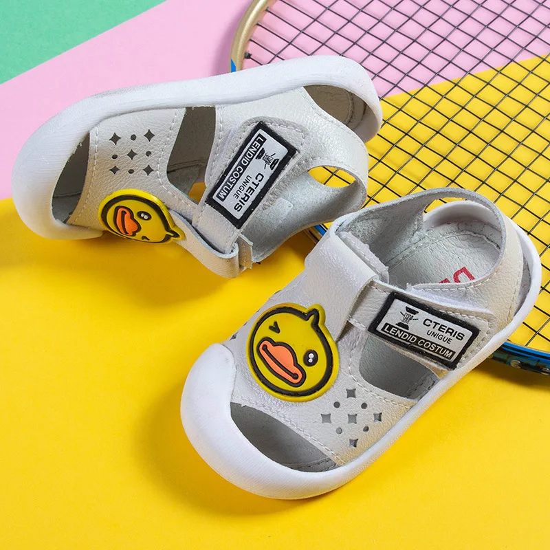 

Ding dang xiao zhu 2019-Baby Sandals Toddler Shoes CHILDREN'S Sandals Summer Soft-Sole Men And Women 1-3 Years Old CHILDREN'S Sh