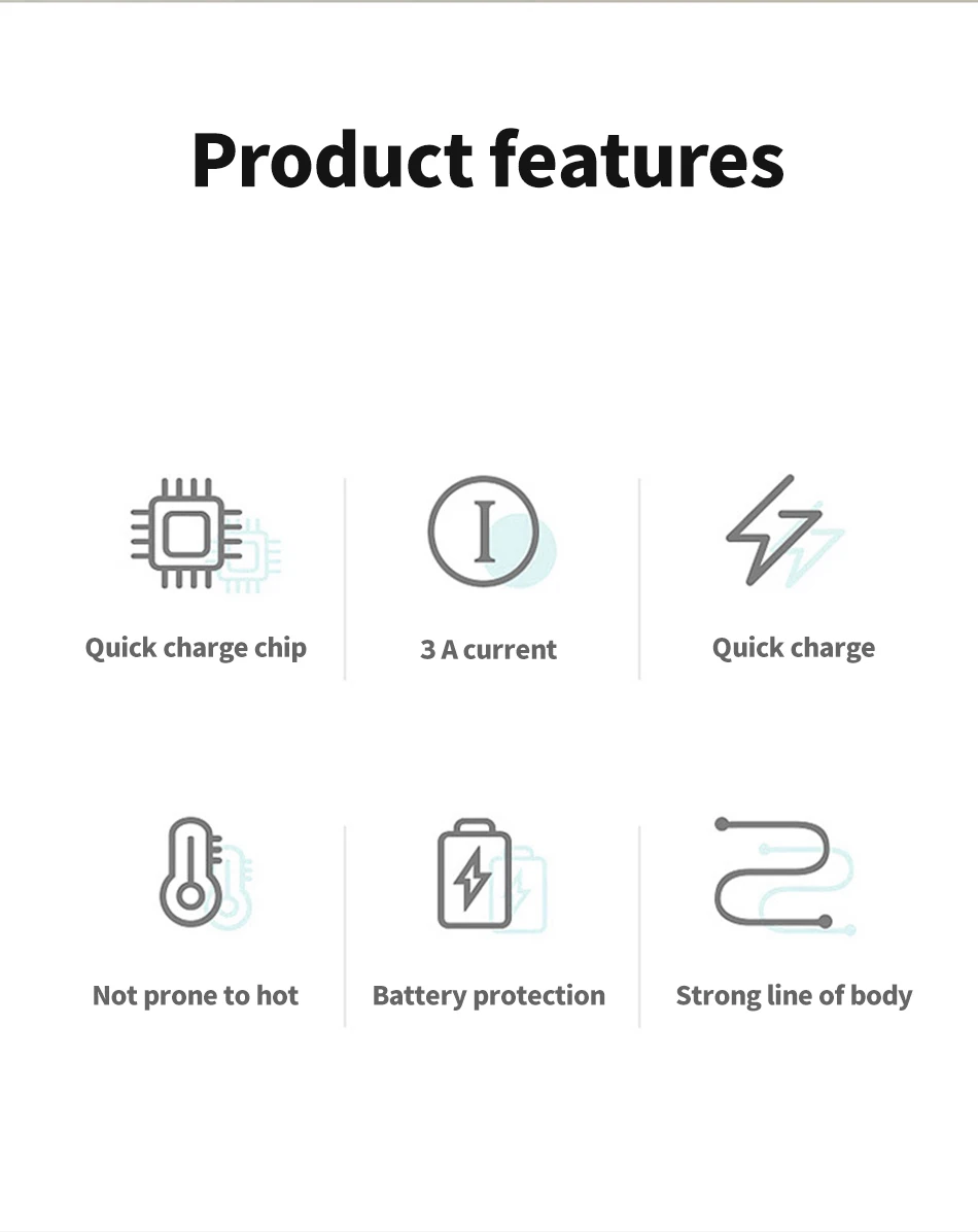 3а Быстрый кабель Micro USB, светодиодный кабель Micro USB для быстрой зарядки samsung J5 A5 A7 Xiaomi LG Android, провод для мобильного телефона