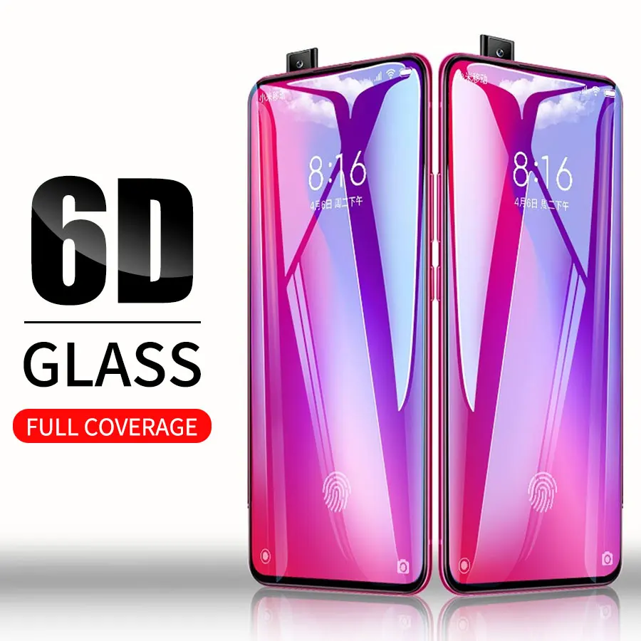 6D полный клей покрытие Премиум Закаленное стекло для Xiaomi Pocophone F1 8 A2 Lite A1 2s Redmi Note 4X 7A 6A Защитная пленка для экрана