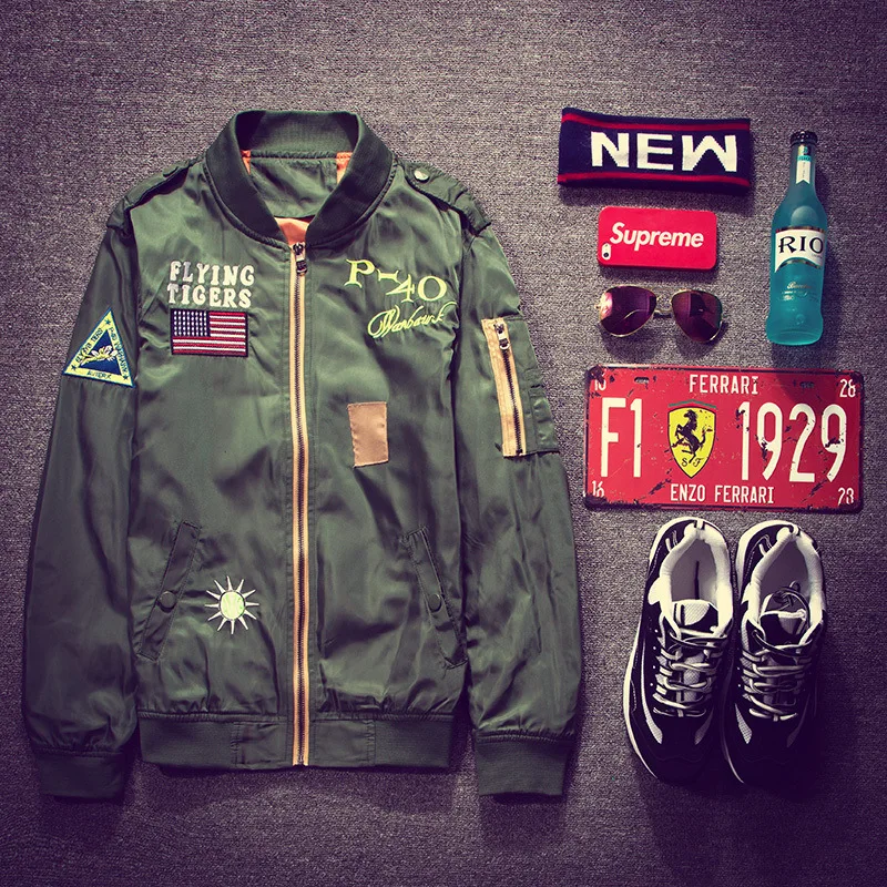 

Autumn Flying Jackets Men \ 'S Winter Baseball Uniform