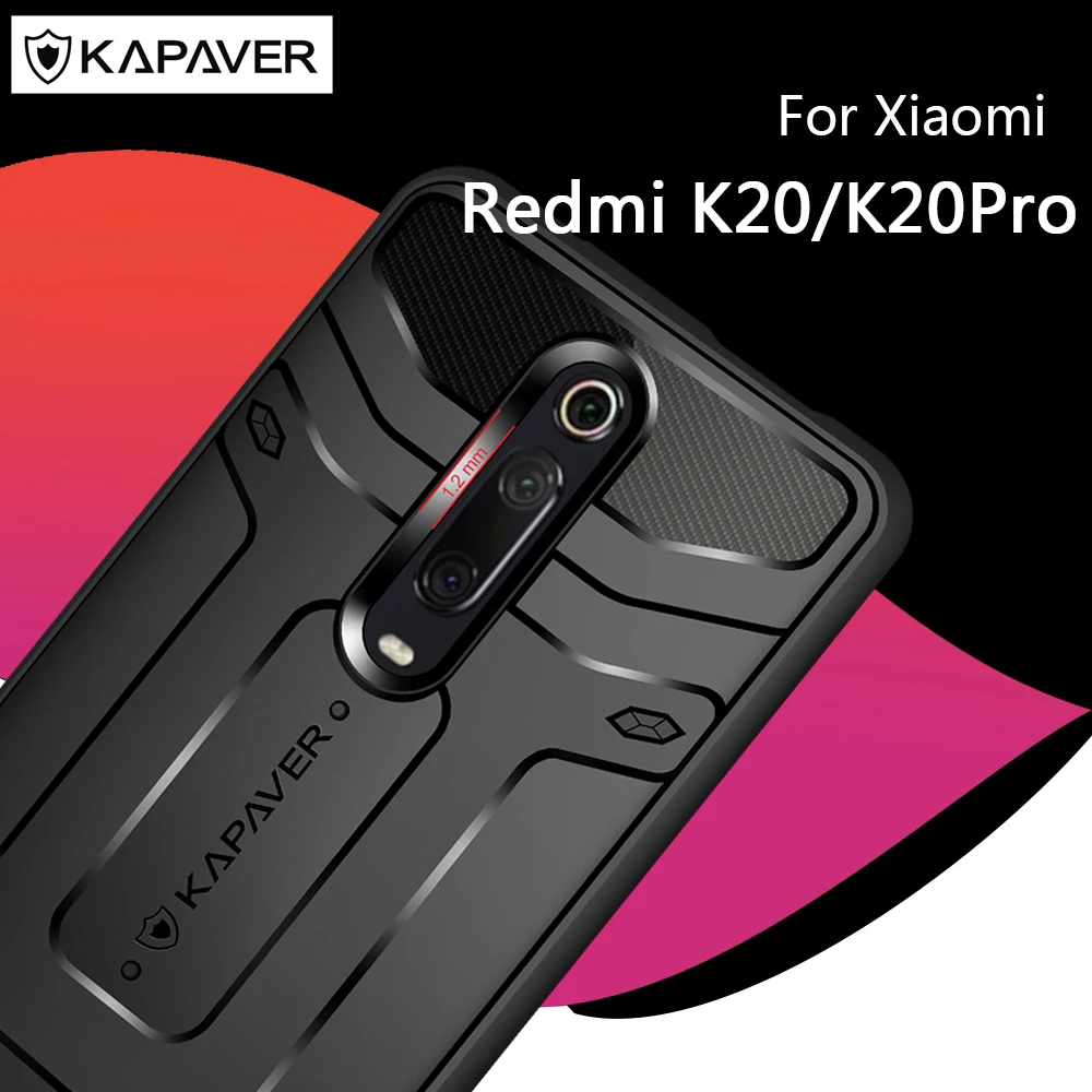 Прозрачный чехол для Xiaomi Redmi note 8 K20/K20 Pro Mi MAX3 PocoPhone F1 ударопрочный ТПУ чехол-бампер |