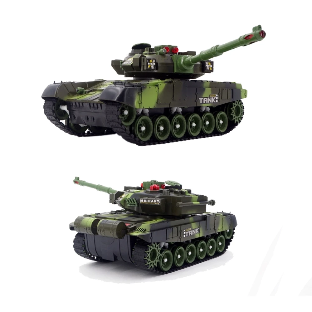 Remote Control Tank Remote Control Vehicle 1:12 33CM Super RC Tank Launch Cross-Country Tracked Remote Control Vehicle Charger Battle Hobby Boy for Toys Kids Children Gift