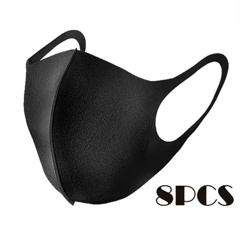 

10PCS Three-dimensional protection Reusable Facemask Health Cycling Topmask Outdoor Anti-Dust Mouth Care Face Cover mondkapjes