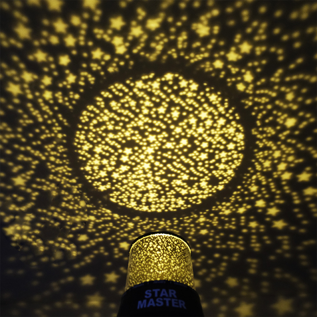 Projector Romantic LED Night Lamp Amazing Starry Sky Lamp Star Projector USB Battery Kids Gift Bedroom Night Light Star