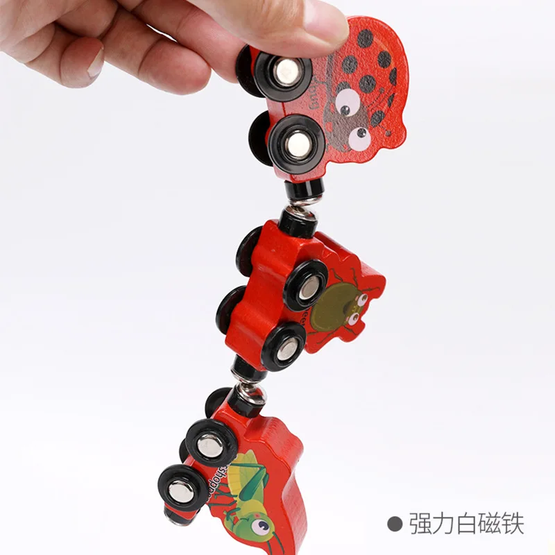 

MWZ Children Early Education Toy Magnetic with Numbers Chuggington ENLIGHTEN Cognitive Wooden Toys
