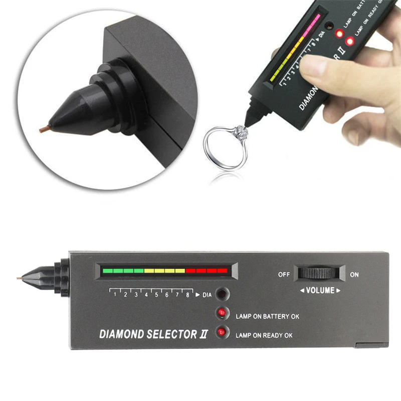 Купить Portable Diamond Tester Selector Illuminated Jewelry Gemstone Testing Tool Kit  Украшения и аксессуары | Инструменты и оборудование для украшений (1005002330502875)
