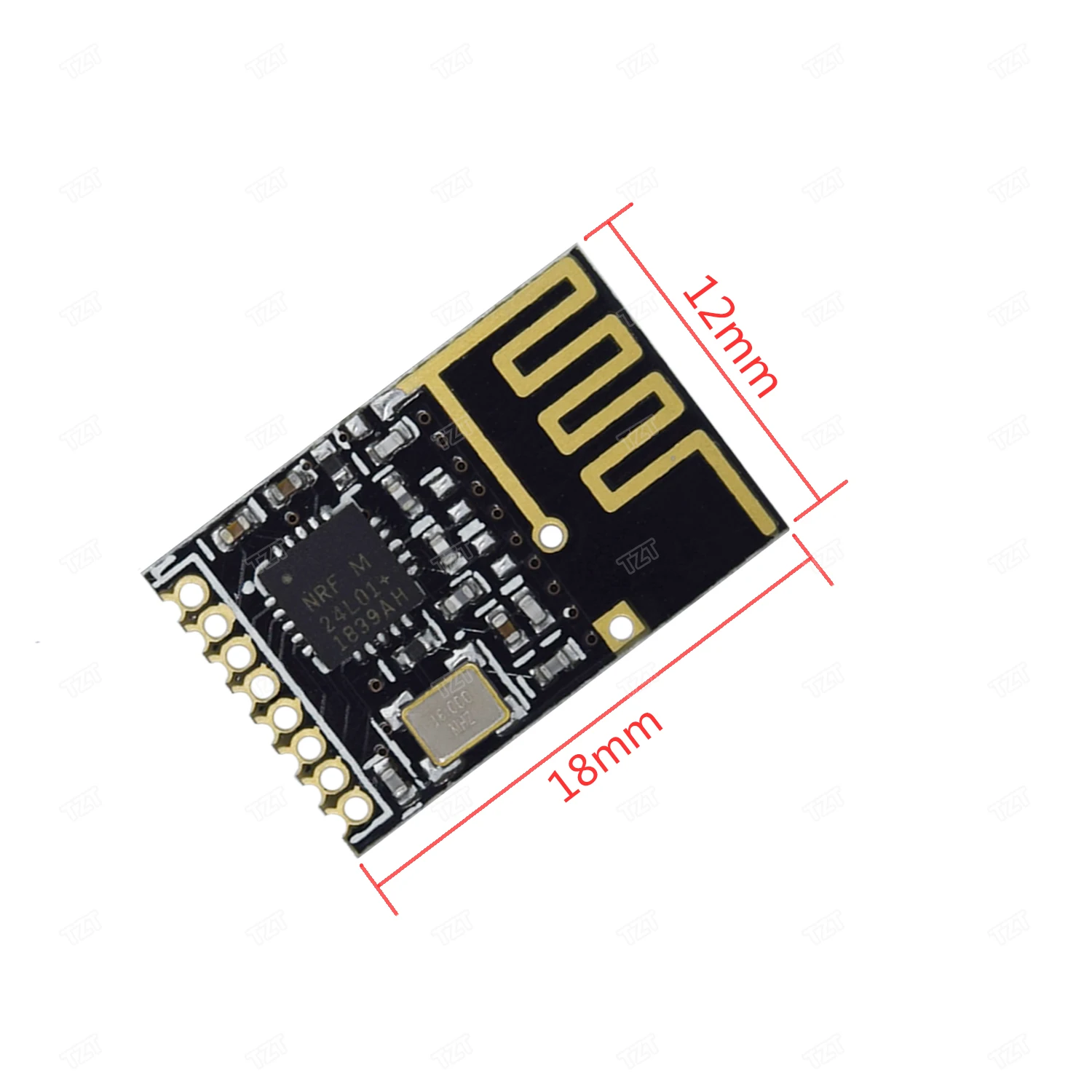 10Pcs 2.4GHZ NRF24L01+ANTENNA Wireless Transceiver Module For Microcontrol Ic ns