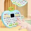 Electronic Kids Learning Machine Study Tablet Laptop Musical Toys With LED Screen Children Early Educational Toys For Baby 2