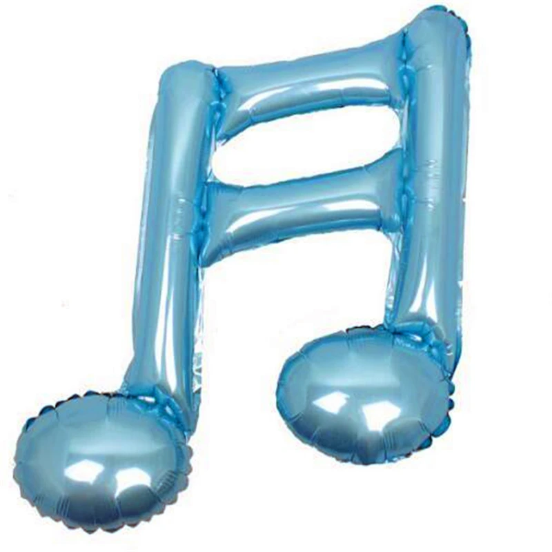 

Balloon babyhower birthday party birthday decorations kids and adult colorful note aluminium foil ballon