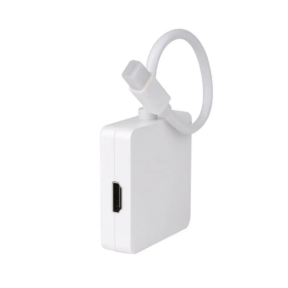 3 в 1 Mini displayport DP Thunderbolt to DVI VGA HDMI конвертер Кабель-адаптер для iMac Mac Mini Pro Air Book для монитора ТВ