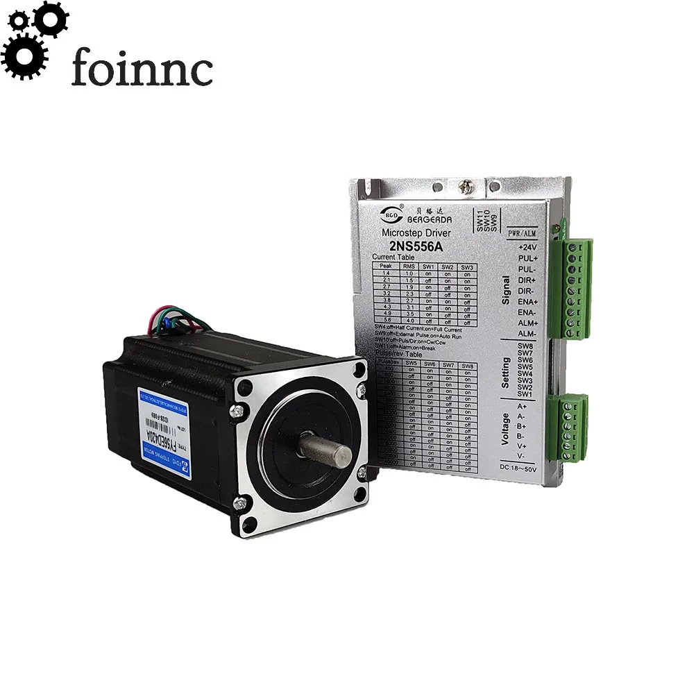 ЧПУ Комплект usb mach3 motion контрольная карта 4-оси система управления 2NS556A Драйвер шагового двигателя nema23 3nm шаговый двигатель DC40V+ 24V