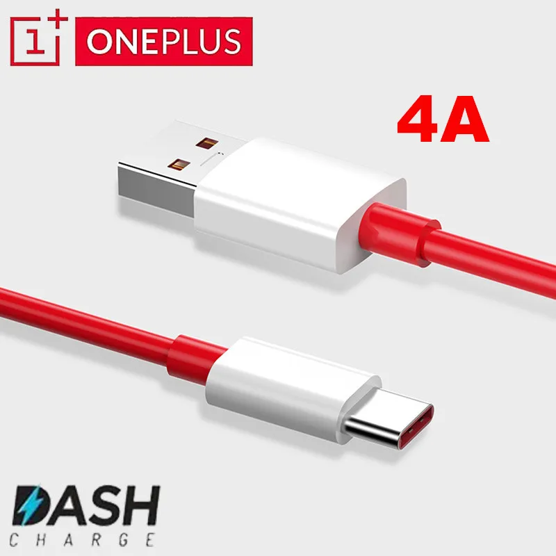 Оригинальный кабель Oneplus 35 см/100 см/150 см/200 см USB 4A Type C для быстрой зарядки One plus 3 3t 5t