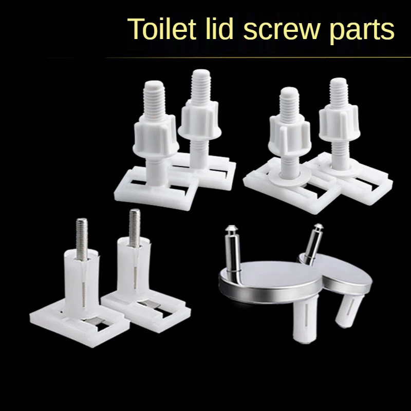 Toilet Seat Hinges Mountings Closestool Bolt Anchoring Screw Universal