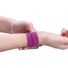 1 пара против тошноты наручные Поддержка Спортивная безопасность Напульсники Carsickness морской движущихся предметов болезнь, запястье полосы ZX00