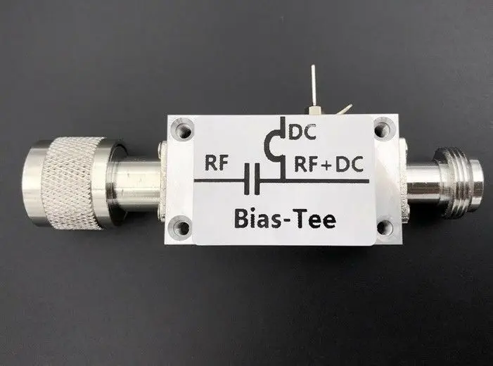 0 1-200MHz 1A Bias Tee N Head RF Feeder Isolator короткая волна для HAM radio RTL SDR LNA малошумный усилитель |