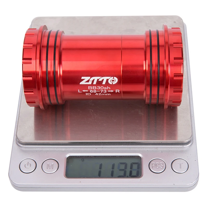 ZTTO BB30sh BB30 винт велосипедный в нижней части кронштейна MTB велосипеда для 24 мм внутренний диаметр Шатунов