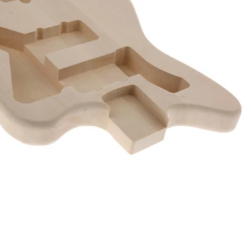 

Wood Unfinished Electric Guitar Body for Guitar Luthier DIY Supply