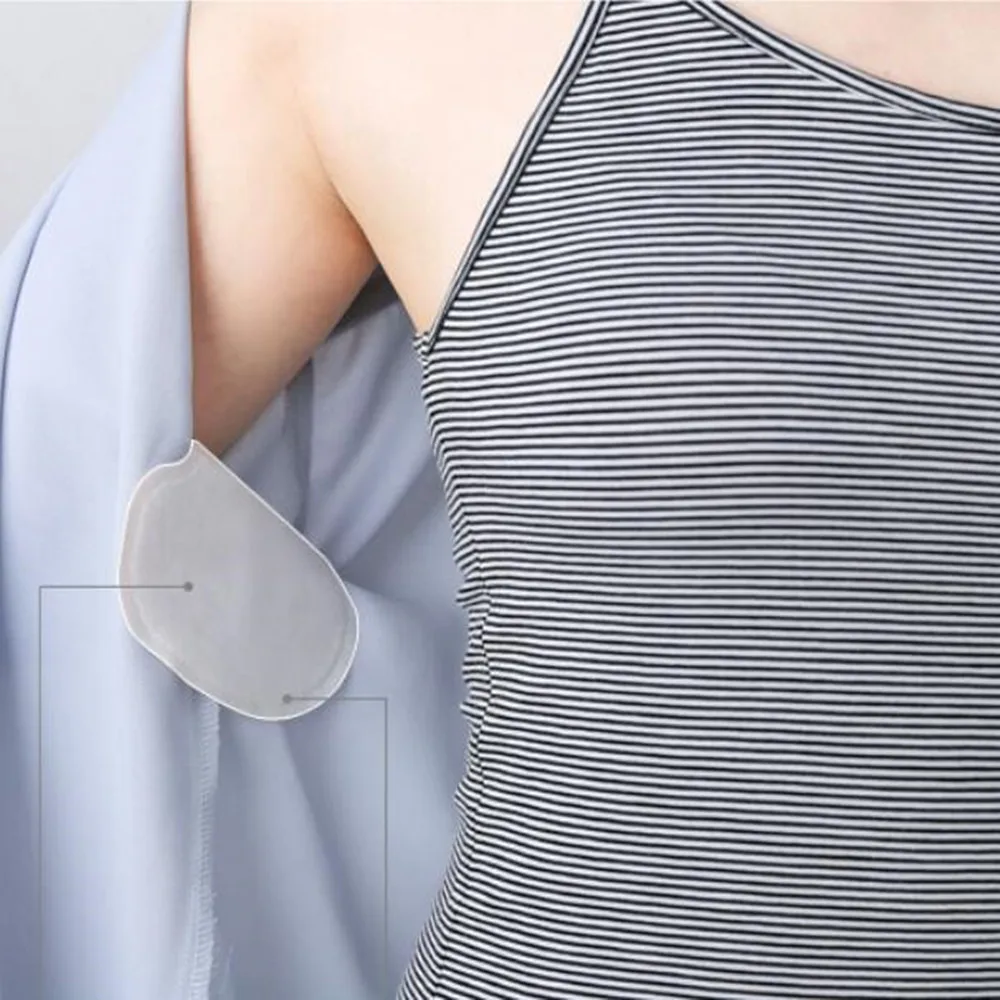 20pcs/pack Antiperspirant Stickers Sweat Pads Breathable Armpit Invisible Pad Perfume Absorbing Guard Shield Deodorant for Women