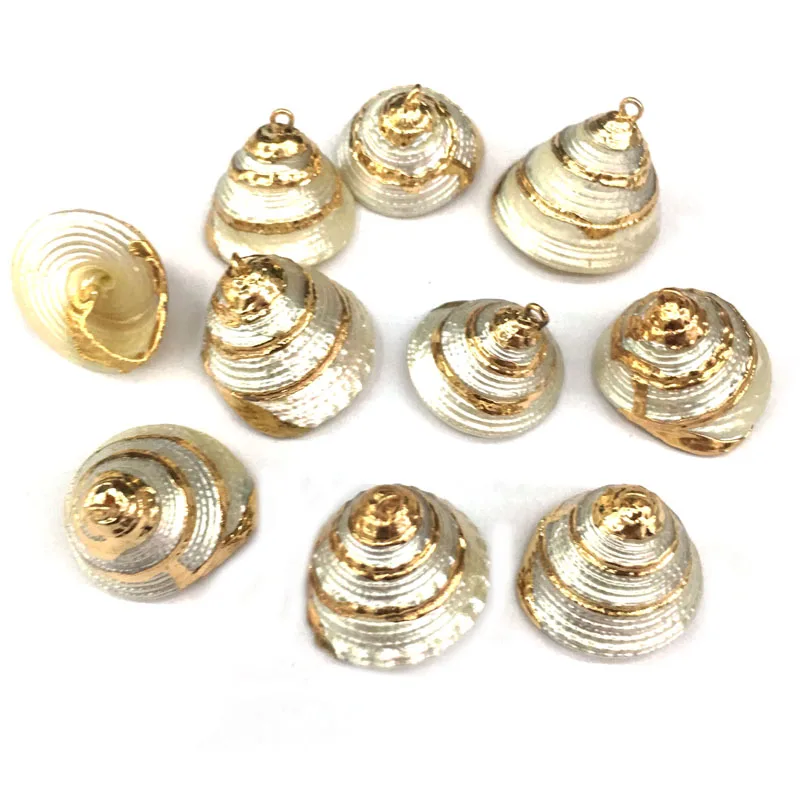 

Natural Shell Fashion Shells Pendants Charms Necklace Pendant for Jewelry Making DIY Bracelet Necklaces Accessories Size 15x25mm