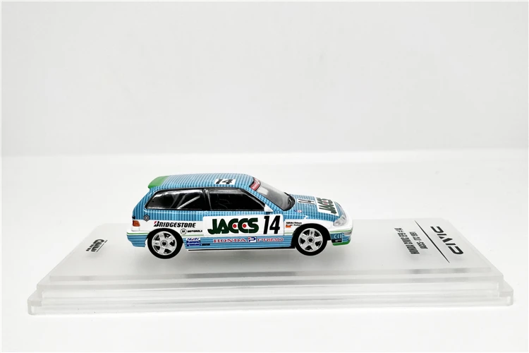 1: 64 INNO64 Honda Civic EF9 GR.#14 JACCS JTC 1991 литья под давлением модель автомобиля