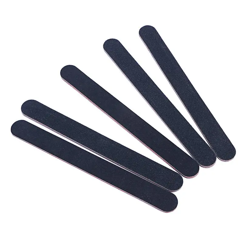 5 шт. двухсторонняя полировальная лента для ногтей наждачная доска полировщик