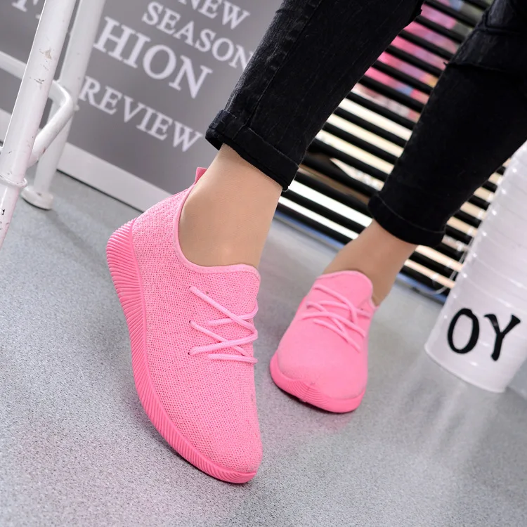 

Wangdu Shoes Spring New Style Single Shoes Women's Korean-style Cloth Shoes Casual Coconut Shoe Women's Fly Woven Cloth Shoes Wo