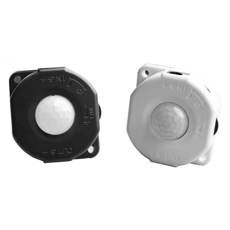 

1Pc Automatic DC 12V-24V 6A Infrared PIR Motion Sensor Switch For LED light Lamp
