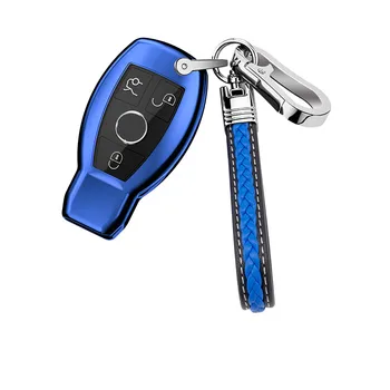 

Case High Quality Car Key Case TPU Is Suitable For Mercedes-Benz New A/C/E/S/ class CLA GLA GLC GLE G R CLS SLK AMG