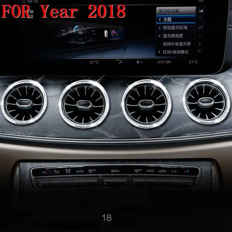 Управление Системы интерьер прочный Automovil автомобильные автозапчасти аксессуары для автомобилей Чехлы 18 мм 19 мм для Mercedes Benz CLS Class