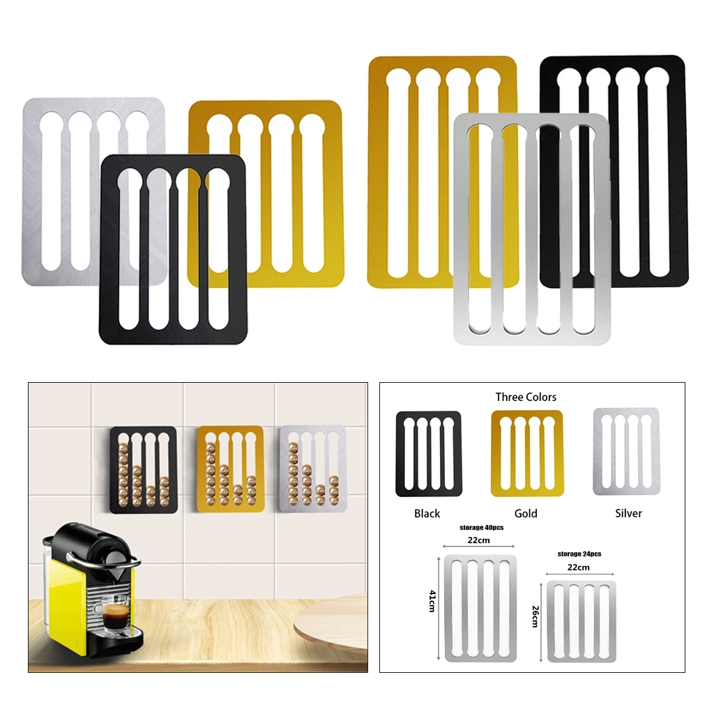 Modern Rotary Coffee Holder Coffee Pod Capsule Storage Shelves Tray