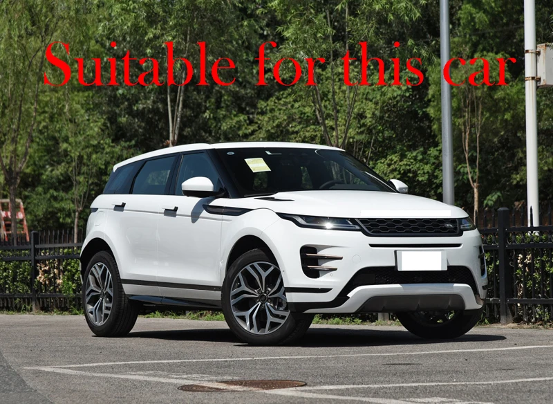 Для Range Rover Evoque L551 автомобильные аксессуары из углеродного волокна стиль заднего сиденья держатель для стакана хромированный накладка