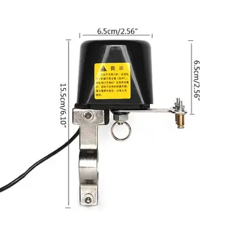 

1/2" Gas Water Pipeline Manipulator Valve Ball Smart Controller Leak Automatic System Shutoff Cut Off For Kitchen Bathroom