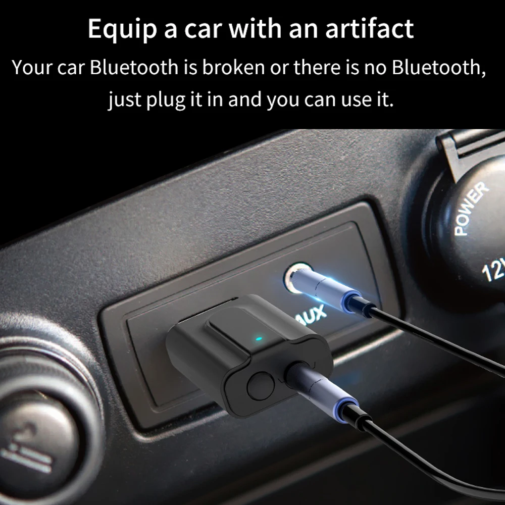 Мини Bluetooth 5,0 USB передатчик приемник 2 в 1 беспроводной аудио музыка стерео адаптер ключ приемники для ТВ динамик наушники