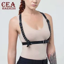 Эффективности затрат. Набор подвязок из кожи с металлической цепочкой для женщин Холтер полый Готический лоскутный бюстгальтер укороченный топ с кисточками цепочка на талию Клубная одежда подвязки