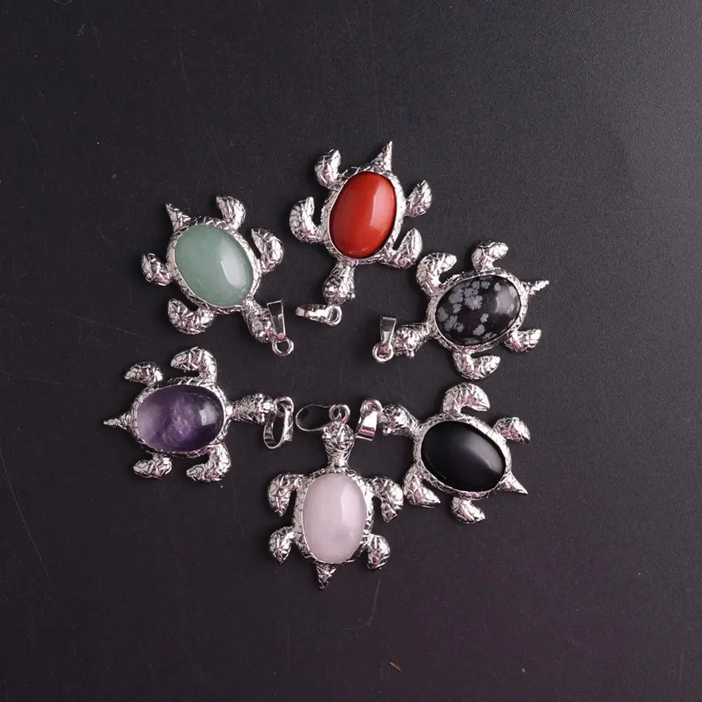 Амулет женский с подвесками из натуральных камней 6 шт. | Украшения и аксессуары