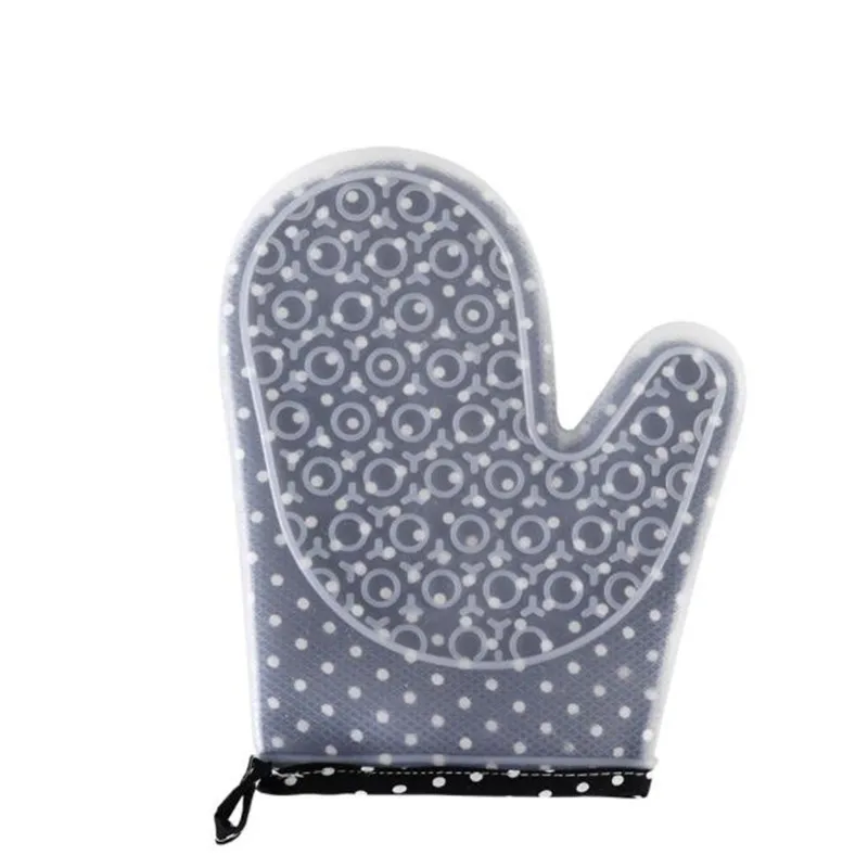 oven glove 5 CFen A's силиконовые рукавицы для духовки, Нескользящие качественные перчатки для духовки, термостойкие перчатки для барбекю, для духовки, для пекарни, 1 пара - Цвет: oven glove 5