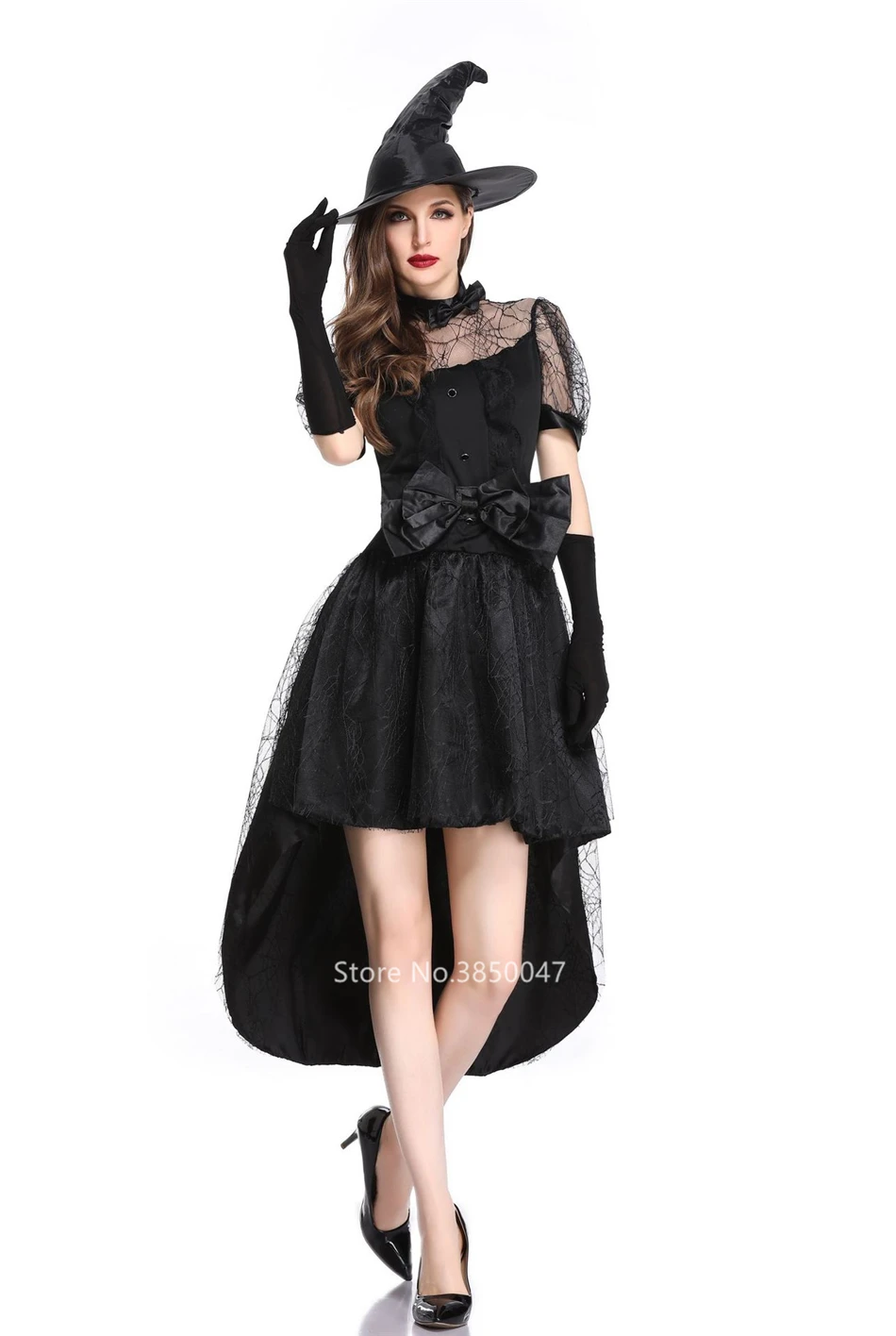 Новое Женское платье ведьмы костюмы для взрослых вампиров страшный вампир дьявол Хеллоуин Disfraz карнавальные вечерние костюмы для выступлений