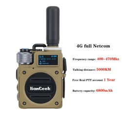 HamGeek Nokia – walkie talkie UHF portable, émetteur récepteur portable 5000KM 10W, Radio bidirectionnelle, 1 an gratuit, compte ptt réel 