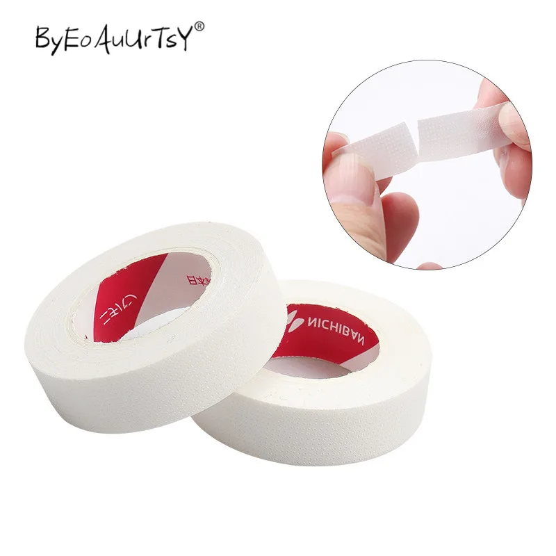 1Pc Japanese Tape Eyelash Extension Lint Free Eye Pads Prevent Allergy Non-woven Wrap Tape Eyelash Patch Under Eye Pads Patch 1pc reuseable silicone eye lashes pads pallet stand make loose extension