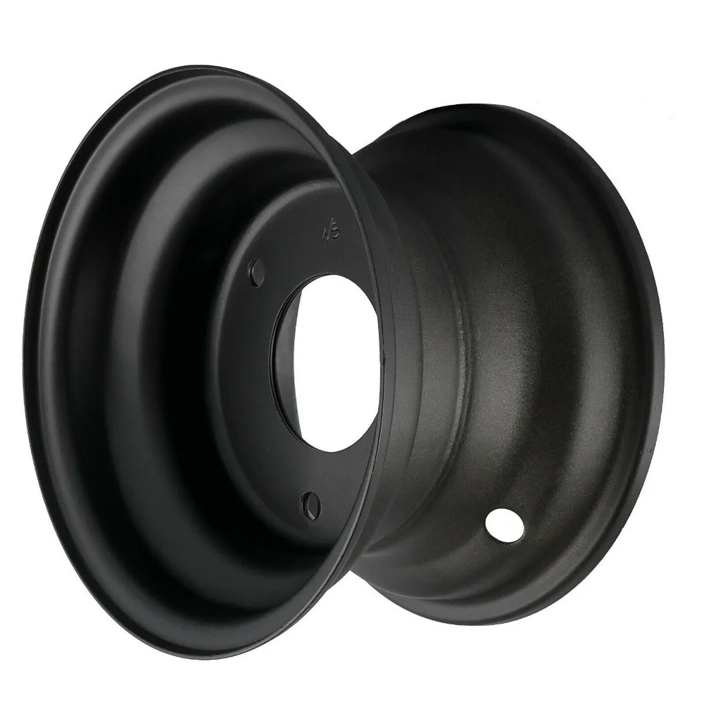6 ATV Rim for Tire 14570-6 (3 Holes) in Black for Go Kart Riding Mower Kazuma (5)