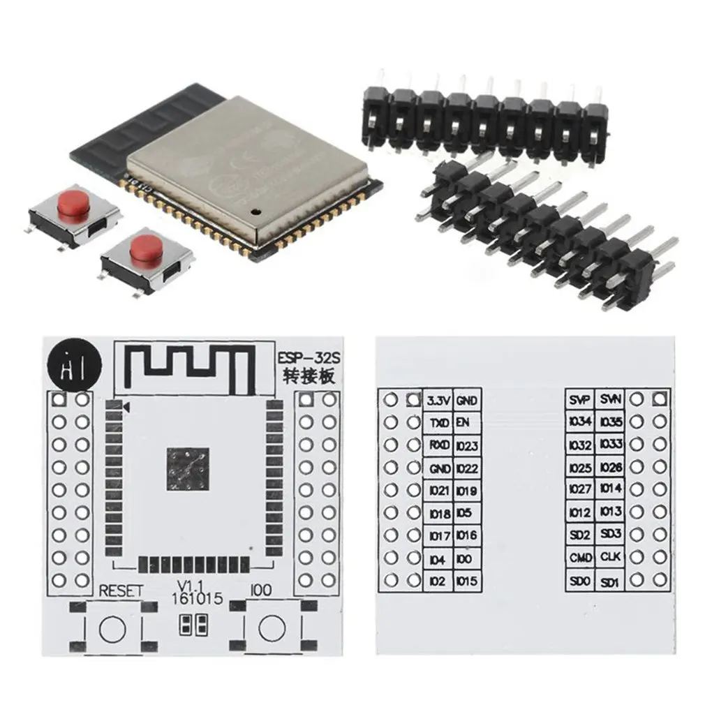 ESP32 Development Board Wireless WiFi +Bluetooth-compatible Dual Core CP2104 Filters Module 2.4GHz RF ESP32 High Quality