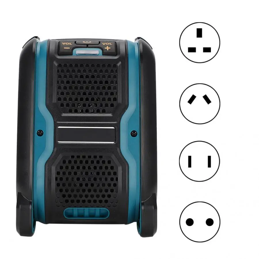

Alternative for Mivoch Bluetooth Speaker with 14.4/18V Lithium Battery 100-260V US/EU/AU/UK Plug Green