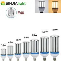 E40 светодиодный Кукуруза лампы Spotlight 35 W/45 W/54 W/65 W/80 W/100 W/120 W SMD5730 светодиодный лампы наружного освещения светильник светодиодный свет для