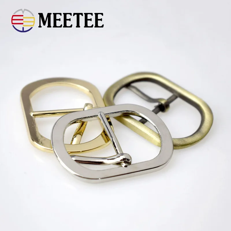 Meetee 5/10 шт. 26 мм Металлические пряжки для обуви ремень с пряжкой сумка ремень регулируется DIY Костюмы кожаной одежды выш