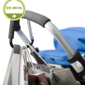 

Baby Hanger Baby Bag Stroller Hooks Pram Rotate 360 Degree Cart Hook Accessories AXP064