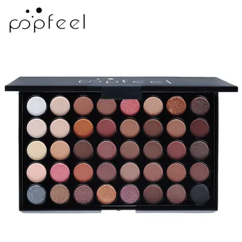 

Glitter Eyeshadow Pallete Shimmer Matte Eyeshadow Smokey Eye Makeup Winged Eye Makeup 40 Color Eye Shadow Set Cosmetic Pallete
