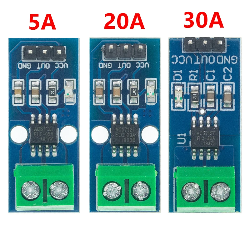 Sál proud senzor modul ACS712 modul 5A 20A 30A sál proud senzor modul 5A/20A/30A ACS712